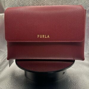 Beautiful brick-red Furla NWT